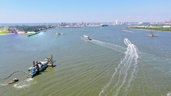 Usae galveston harbor channel extension